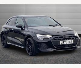 AUDI A3 AUDI A3 1.5 TFSI E 204 BLACK EDITION 5DR S TRONIC