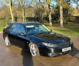 SAAB 9-5 ESTATE 2008 SAAB 9-5 2.3HOT AERO HIRSCH TURBO EDITION 5DR AUTO ESTATE PETROL AUTOMATIC