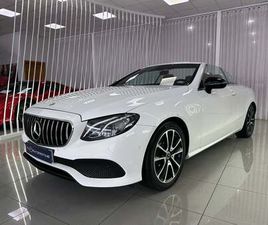 MERCEDES-BENZ CLASE E DESCAPOTABLE AUTOMÁTICO DE 2 PUERTAS