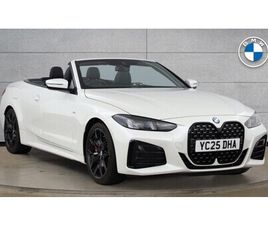 BMW SERIE 4 CABRIOLET 420 BMW 4 SERIES 420I M SPORT CONVERTIBLE 2.0 2DR