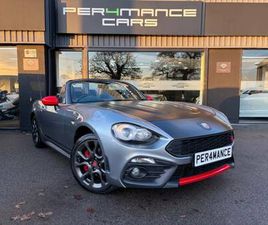 2018 ABARTH 124 SPIDER 1.4 MULTIAIR CONVERTIBLE 2DR PETROL AUTO EURO 6 (170 PS)