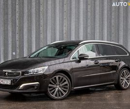 PEUGEOT 508 SW GT PEUGEOT 508 SW GT-LINE 2.2HDI AJ NA SPLÁTKY PROTIHODNOTA ZA 7 890 €