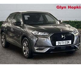 2021 DS AUTOMOBILES DS 3 1.2 PURETECH ELEGANCE 5DR HATCHBACK PETROL MANUAL