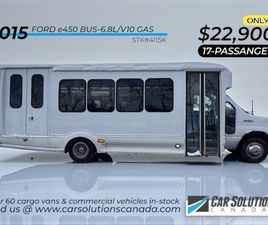 2015 FORD E450 / 17-PASSENGER BUS E-450 SD