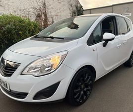 VAUXHALL MERIVA 1.4 16V EXCLUSIV LIMITED EDITION MPV 5DR PETROL MANUAL EURO 5 (100 PS)