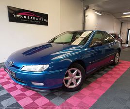 PEUGEOT 406 COUPE PEUGEOT 406 COUPE 2.0 L 136 CV PACK - SIEGES CUIR ELECTRIQUES MEMOIRE POSITION CHAUFFANTS / HISTORIQUE COMPLET - GARANTIE