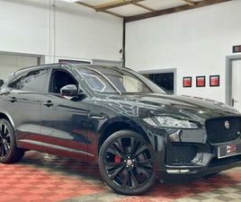 JAGUAR F-PACE P380 2018 JAGUAR F-PACE 3.0 SUPERCHARGED V6 S 5DR AUTO AWD ESTATE PETROL AUTOMATIC