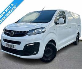 VAUXHALL VIVARO 1.5 TURBO D 2900 SPORTIVE PANEL VAN 5DR DIESEL MANUAL L2 H1 EURO 6 (START/STOP) (100 PS)