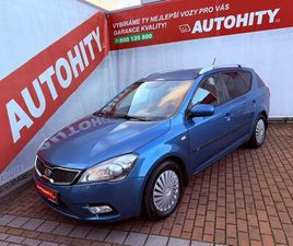 KIA CEED 1.6 16V, ČR, 119 TKM, AUTOAC KOMBI - KOMBI BENZIN