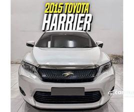TOYOTA HARRIER 2015 TOYOTA HARRIER 2.0 PREMIUM ADVANCED SUV PACKAGE WHITE ON BLACK PUTIH HARIER