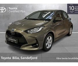 TOYOTA YARIS GR TOYOTA YARIS HYBRID 1.5 ACTIVE TECH HYBRID, RENTEKAMPANJE 6.45% MED 35%EK 2023 GRØNN