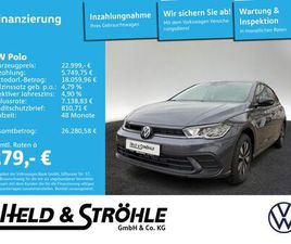 VOLKSWAGEN POLO GOAL 1.0 TSI SHZ NAVI ACC GANZJAHRESREIFEN