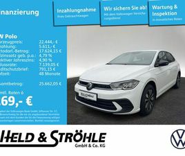 VOLKSWAGEN POLO GOAL 1.0L SHZ GANZJAHRESREIFEN ANSCHLUSSGAR