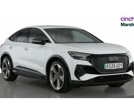 AUDI Q4 SPORTBACK E-TRON 40 150KW 40 63KWH BLACK EDITION 5DR AUTO
