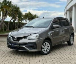 TOYOTA ETIOS TOYOTA ETIOS X SEDAN 1.5 FLEX 16V 4P MEC.