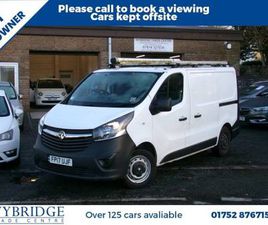 VAUXHALL VIVARO 2017 17 VAUXHALL VIVARO 1.6 CDTI 2900 ECOFLEX PANEL VAN 5DR DIESEL MANUAL L1 H1