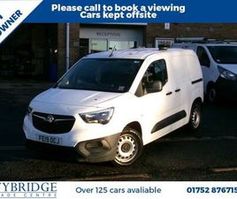 2019 19 VAUXHALL COMBO 1.6 TURBO D 2300 EDITION PANEL VAN 4DR DIESEL MANUAL L1 H