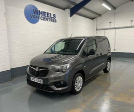 VAUXHALL COMBO 2023 VAUXHALL COMBO 2300 1.5 TURBO D 100PS H1 PRO VAN PANEL VAN DIESEL MANUAL