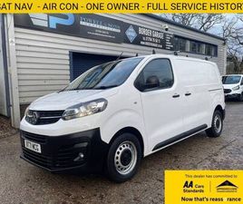 VAUXHALL VIVARO 2021 VAUXHALL VIVARO TURBO D 2900 DYNAMIC PANEL VAN DIESEL MANUAL