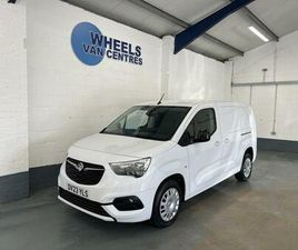VAUXHALL COMBO 2023 VAUXHALL COMBO 1.5 TURBO D 2300 PRO PANEL VAN 6DR DIESEL MANUAL L2 H1 EURO 6 (START/STOP) (100 PS P...