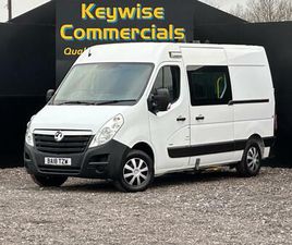 VAUXHALL MOVANO 2018 VAUXHALL MOVANO 2.3 CDTI H2 VAN 130PS PANEL VAN DIESEL MANUAL