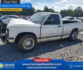 1991 CHEVROLET S10 PICKUP 2WD REGULAR CAB