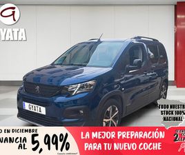 PEUGEOT RIFTER GT STANDARD 100 KW (136 CV)