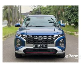 ISTIMEWA LIKE NEW HYUNDAI CRETA PRIME AT 2022 BIRU LOW KM
