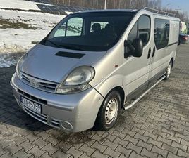 NISSAN PRIMASTAR 2.5 136KM, 6OSOBOWY, BDB STAN, ZAMIANA KALWARIA ZEBRZYDOWSKA • OLX.PL