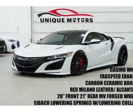 ACURA NSX 2017 ACURA NSX AWD ALL WHEEL DRIVE ELECTRIC COUPE