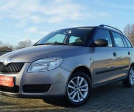 SKODA FABIA II Z NIEMIEC 1.2 BENZ 1 WLAŚCICIEL STAN BDB KLIMA ALUFELGI 148 TYS. KM