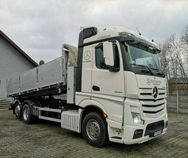 MERCEDES ACTROS MERCEDES ACTROS 2545 WYWROTKA 3-STRONNA ELBO 6X2 NISKI PRZEBIEG! DO ZBOŻA! KIPER ... DALESZYCE