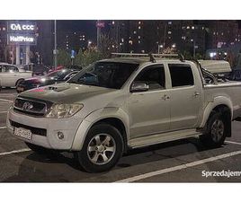 TOYOTA HILUX DOUBLE CABINE TOYOTA HILUX 3LITRY AUTOMAT 260KM 2009R MILKÓW - SPRZEDAJEMY.PL