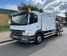 MERCEDES ATEGO 2013 MERCEDES-BENZ ATEGO 1224 RSP SUCTION EXCAVATOR SPECIALIST VEHICLE DIESEL MANUAL