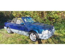 1987 FORD ESCORT CABRIOLET CABRIOLET