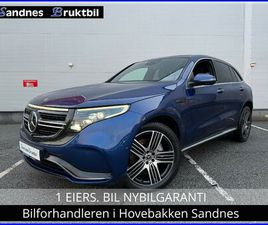 MERCEDES EQC 400 AMG MEMORY,KEYLESS,KROK,ACC,DELSKINN,EL SETER.360KAMERA
