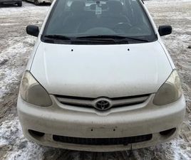 TOYOTA ECHO 2003 WHITE 4 DOOR MANUAL TOYOTA ECHO