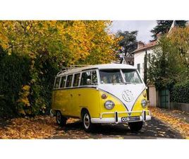VOLKSWAGEN COMBI T2 1973 VOLKSWAGEN TYPE 2 JAUNE MANUEL, 4 VITESSES IN LYON,...