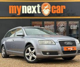 2007 07 AUDI A6 AVANT 2.0 TDI SE ESTATE 5DR DIESEL CVT (178 G/KM, 138 BHP) DIESE