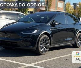 TESLA MODEL X I AWD AWD (670 KM) WNĘTRZE SZEŚCIOMIEJSCOWE