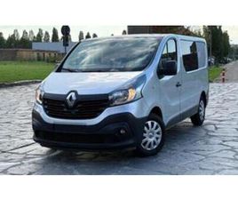 ② RENAULT TRAFIC 1.6D DUBBEL CABINE 6ZITPLAATSEN/AIRCO/NAVI — CAMIONNETTES & UTILITAIRES — 2EMEMAIN