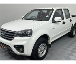 GREAT WALL MOTORS STEED 2019 GWM STEED 5 2.0 VGT SX DOUBLE-CAB