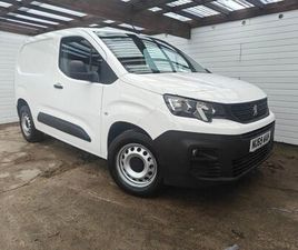 PEUGEOT PARTNER PEUGEOT PARTNER 1.5 BLUEHDI 1000 GRIP STANDARD PANEL VAN 5DR DIESEL MANUAL SWB EURO 6 (100 BHP)