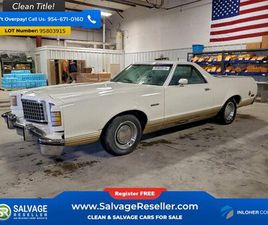 FORD RANCHERO 1979 FORD RANCHERO