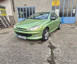 PEUGEOT 206 CC PEUGEOT 206 CC 1.6 16V, 2002 GOD.