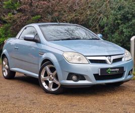 VAUXHALL TIGRA TWINTOP 2008 VAUXHALL TIGRA 1.4I 16V EXCLUSIV 2DR **ULEZ COMPLIANT** CONVERTIBLE PETROL MANUAL