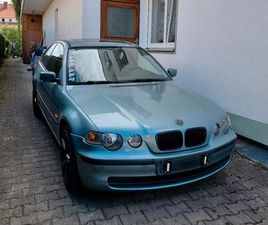 BMW E46 316TI COMPACT COUPÉ BLAU/GRÜN SCHIMMER MIT FELGEN 18ZOLL