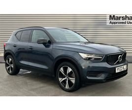 2022 VOLVO XC40 RECHARGE 1.5 T4 RECHARGE PHEV R DESIGN 5DR AUTO