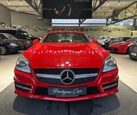 MERCEDES-BENZ SLK 200 BE AMG LINE ROT H&K NAVI LEDER XENON TOP