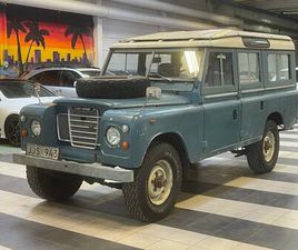 LAND ROVER SERIE III 3-2,3 D-4X4, NYBESIKTIGAD, SVENSK SÅLD